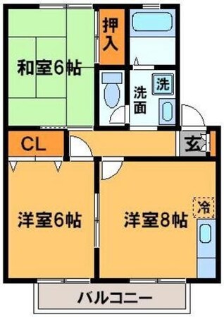 ラフィネート葛城 の物件間取画像